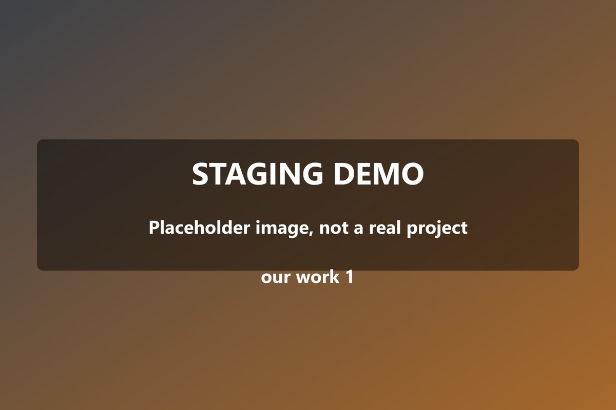 Staging demo image, placeholder only