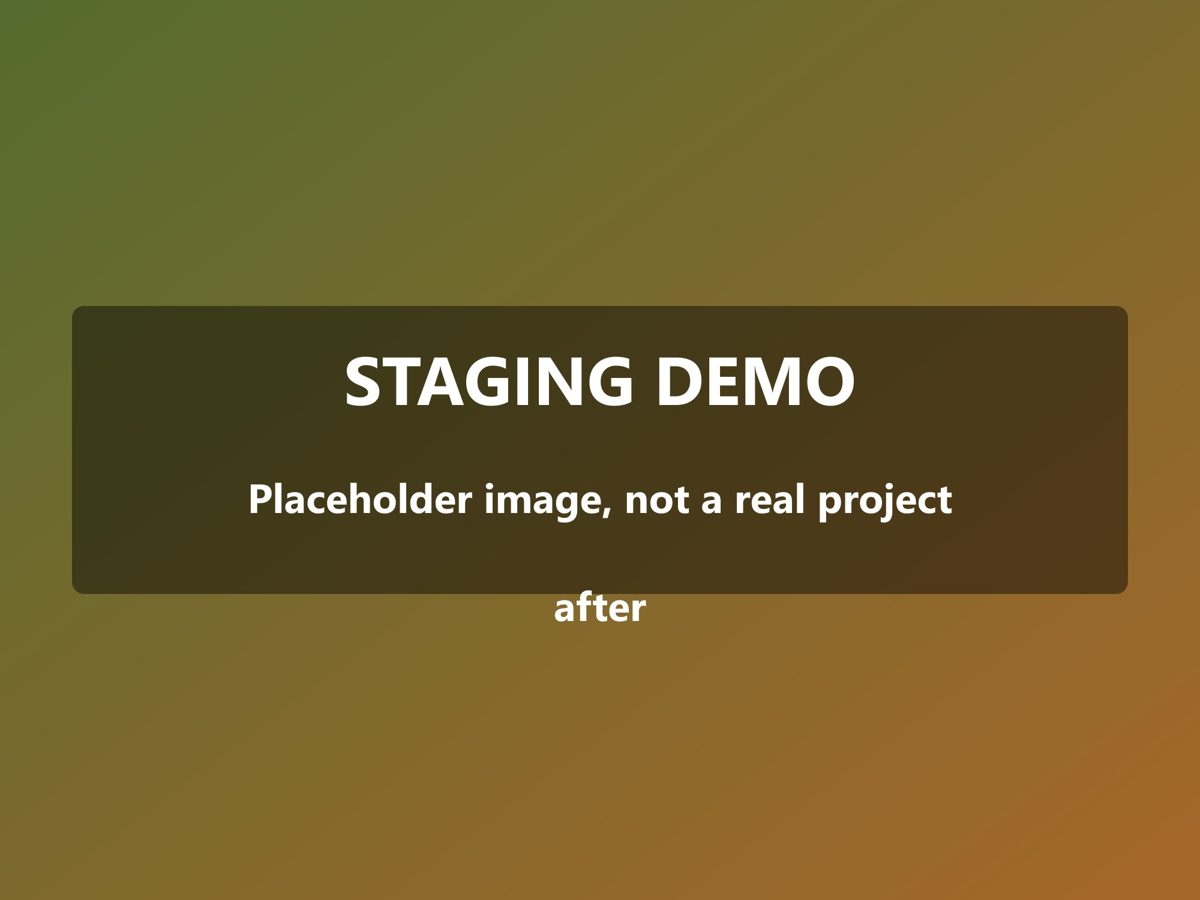 Staging demo image, placeholder only