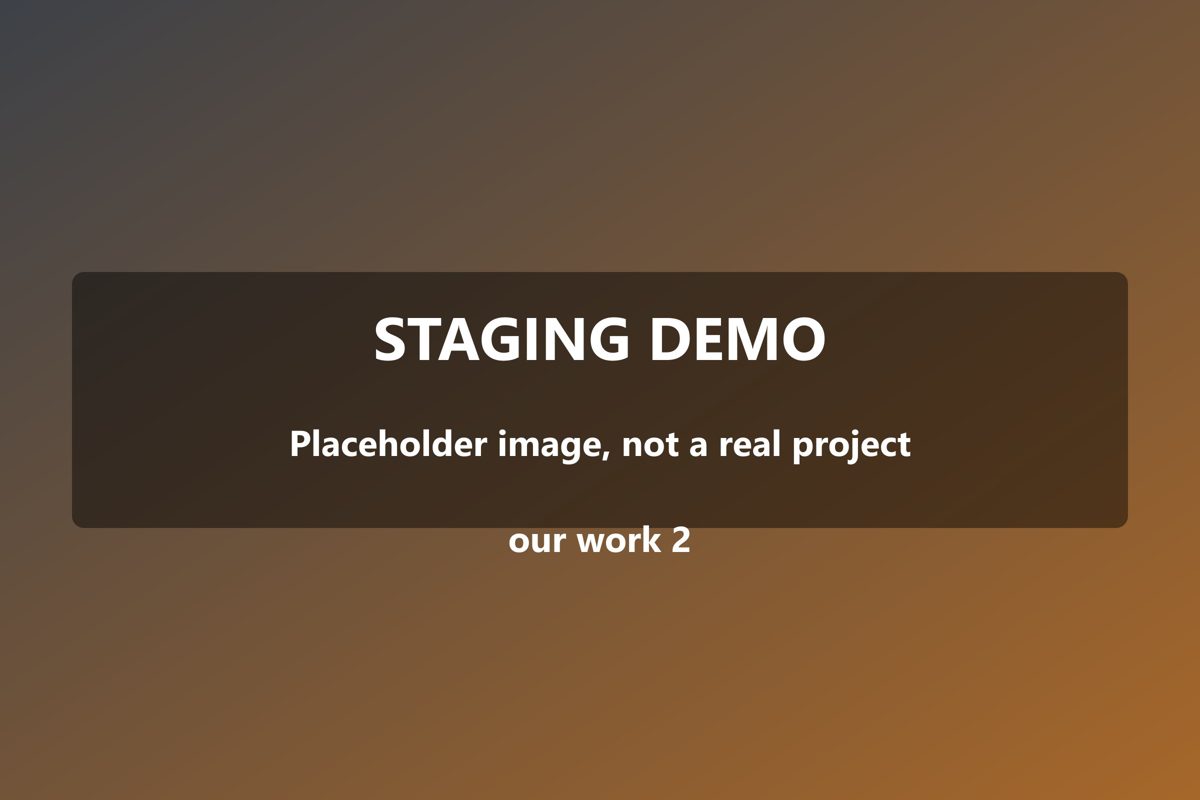 Staging demo image, placeholder only